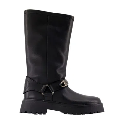 Zadig & Voltaire Zadig&voltaire Angie Smooth Ankle Boots In Black