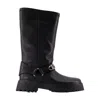 Zadig & Voltaire Angie Buckle-strap Boots In Black