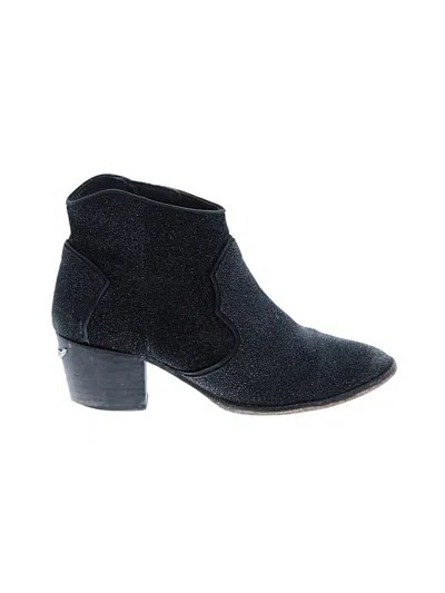 Pre-owned Zadig & Voltaire Ankle Boots In Black
