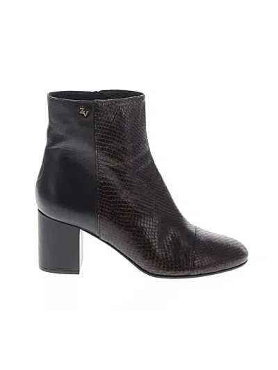 Pre-owned Zadig & Voltaire Ankle Boots In Black