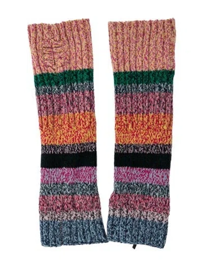 Pre-owned Zadig & Voltaire Arm Warmer In Blue/pink