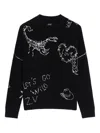 Zadig & Voltaire Baba Merino Sweater In Black