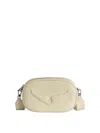 Zadig & Voltaire Rock With You Grained Leather Crossbody Bag In Neutral