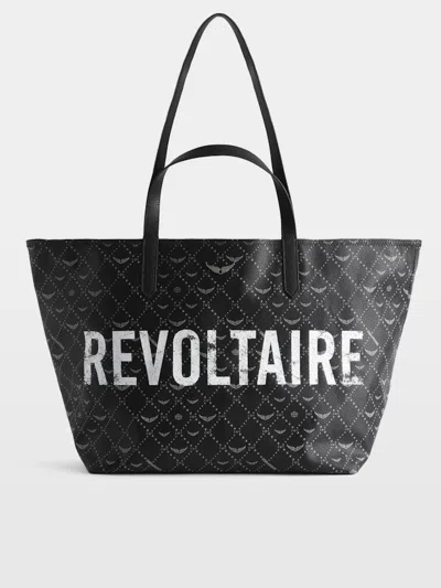 Zadig & Voltaire Bag Z Shopper Xl Revoltaire In Black