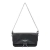 Zadig & Voltaire Black Nano Shoulder Bag In Black