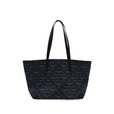 Zadig & Voltaire Z Shopper Monogram Bag In Black