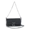 Zadig & Voltaire Chain Strap Textured Finish Shoulder Bag