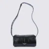 Zadig & Voltaire Black Leather Doudou Vintage Patemt Shoulder Bag