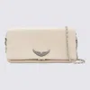 Zadig & Voltaire Rock Leather Shoulder Bag In White