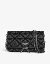 Zadig & Voltaire Nano Chain Shoulder Bag In Black