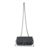 Zadig & Voltaire Black Leather Rock Nano Shoulder Bag In Black