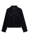 Zadig & Voltaire Bases Corduroy Button-fastening Jacket In Black