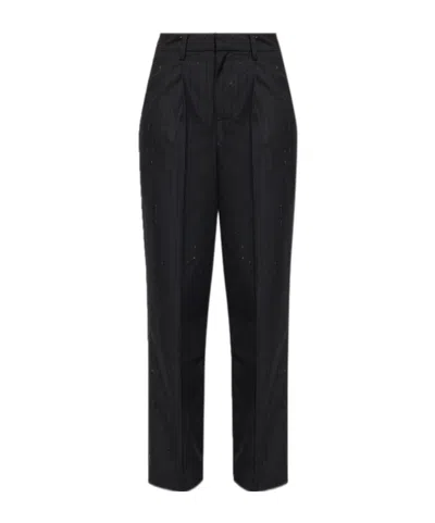 Zadig & Voltaire Belt Loop Casual Pants In Black