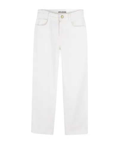 Zadig & Voltaire Belt Loops Slacks In White