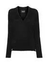 Zadig & Voltaire V-neck Sweater In Black