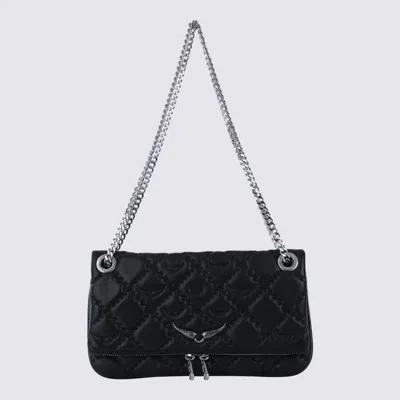 Zadig & Voltaire Black Leather Rock Ii Shoulder Bag
