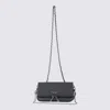 Zadig & Voltaire Chain Strap Textured Finish Shoulder Bag In Black