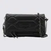 Zadig & Voltaire Black Leather Rock Nano Xl Shoulder Bag In Black