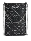 Zadig & Voltaire Zadig&voltaire Black Rock Mobile Case Monogram Chain