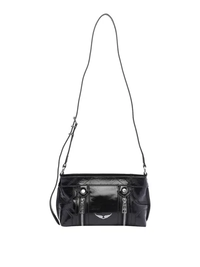 Zadig & Voltaire Black Sunny Mood Vintage Crossbody Bag