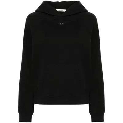ZADIG & VOLTAIRE BLACK SWEATSHIRTS