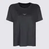 Zadig & Voltaire Black Cotton T-shirt In Black