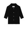 Zadig & Voltaire Lyam Short-sleeve Ribbed Cardigan In Black