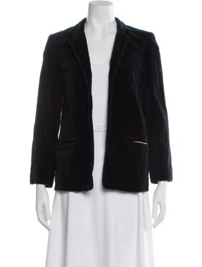 Pre-owned Zadig & Voltaire Blazer In Black