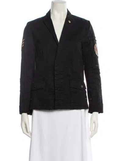 Pre-owned Zadig & Voltaire Blazer In Black