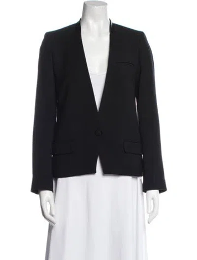Pre-owned Zadig & Voltaire Blazer In Black