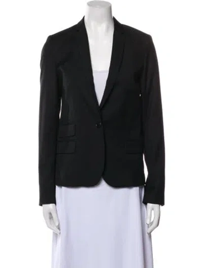 Pre-owned Zadig & Voltaire Blazer In Black