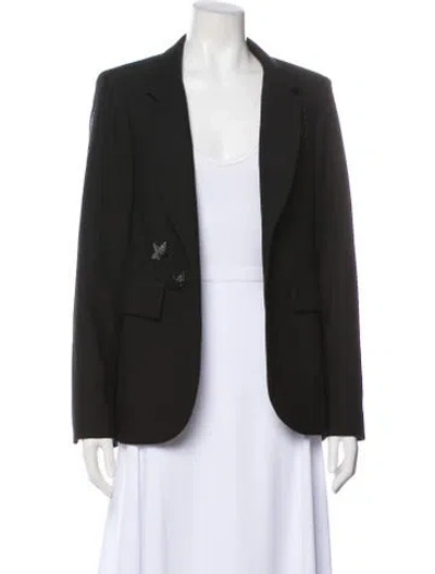 Pre-owned Zadig & Voltaire Blazer In Black
