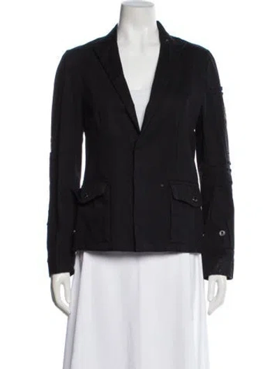 Pre-owned Zadig & Voltaire Blazer In Black