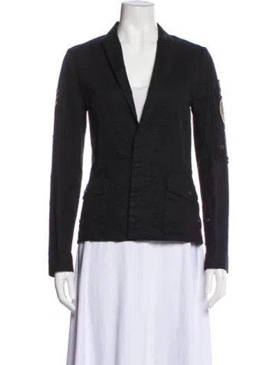 Pre-owned Zadig & Voltaire Blazer In Black