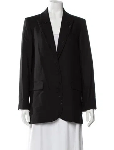 Pre-owned Zadig & Voltaire Blazer In Black