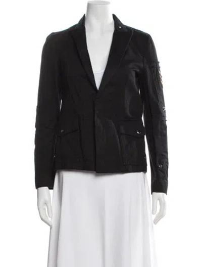 Pre-owned Zadig & Voltaire Blazer In Black
