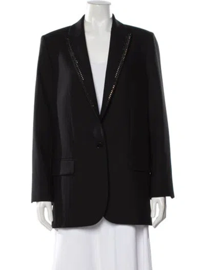 Pre-owned Zadig & Voltaire Blazer In Black
