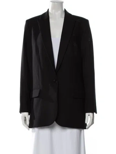 Pre-owned Zadig & Voltaire Blazer In Black