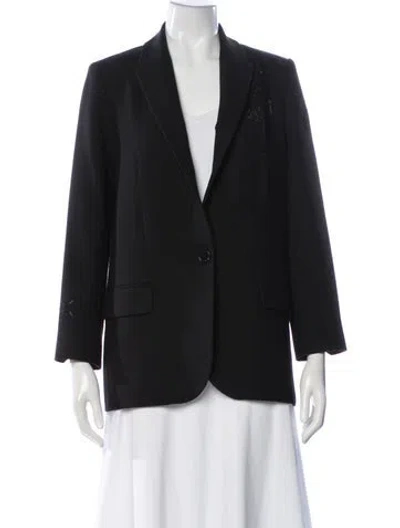 Pre-owned Zadig & Voltaire Blazer In Black