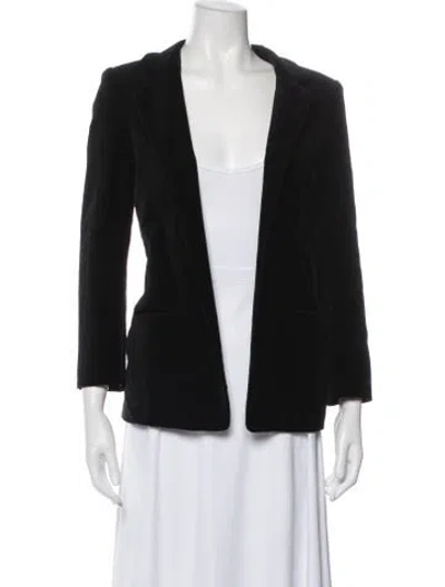 Pre-owned Zadig & Voltaire Blazer In Black
