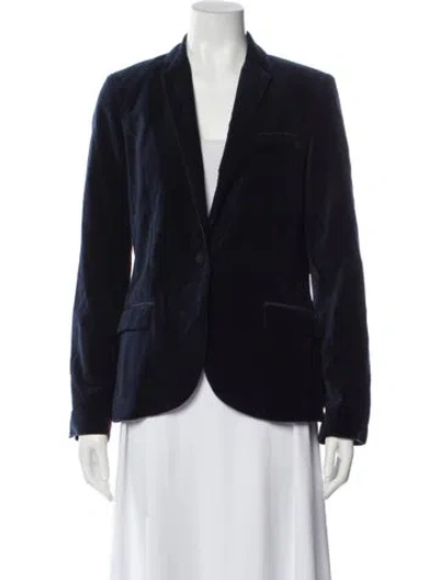 Pre-owned Zadig & Voltaire Blazer In Blue