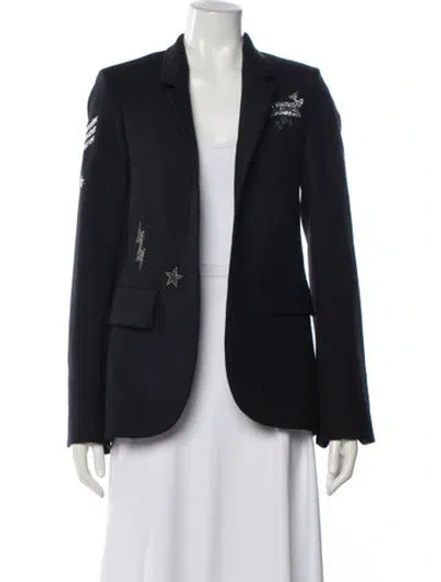 Pre-owned Zadig & Voltaire Blazer In Blue
