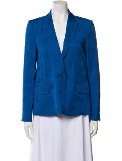 Pre-owned Zadig & Voltaire Blazer In Blue