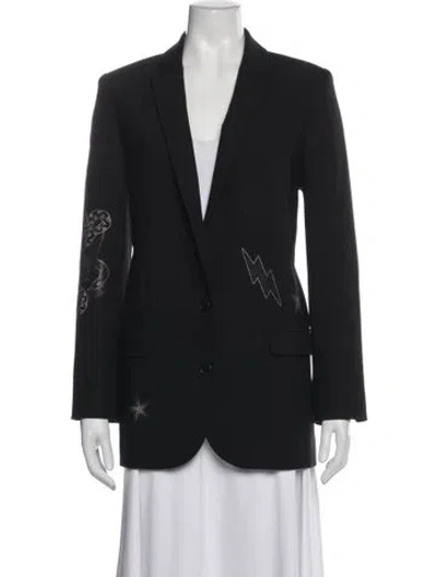 Pre-owned Zadig & Voltaire Blazer In Blue