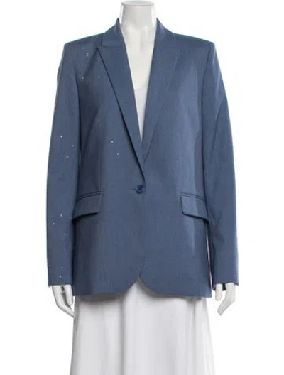 Pre-owned Zadig & Voltaire Blazer In Blue