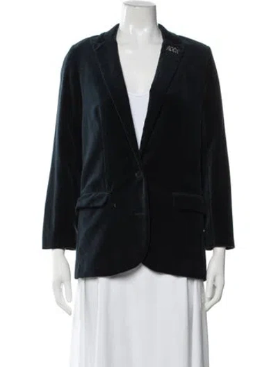 Pre-owned Zadig & Voltaire Blazer In Blue