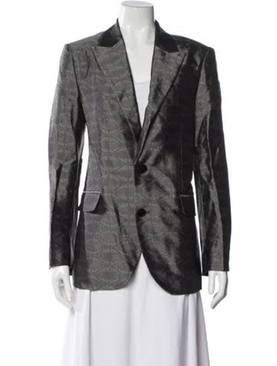 Pre-owned Zadig & Voltaire Blazer In Gray