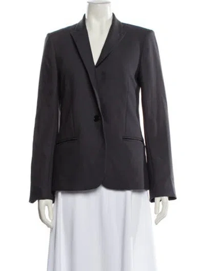 Pre-owned Zadig & Voltaire Blazer In Gray