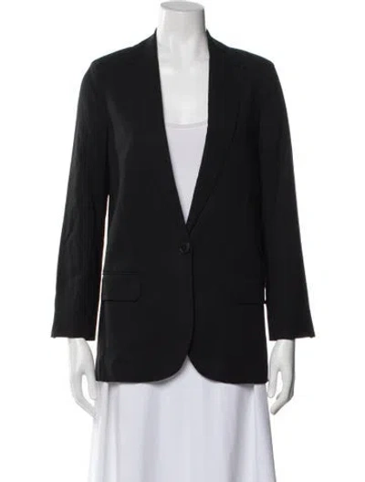Pre-owned Zadig & Voltaire Blazer In Gray