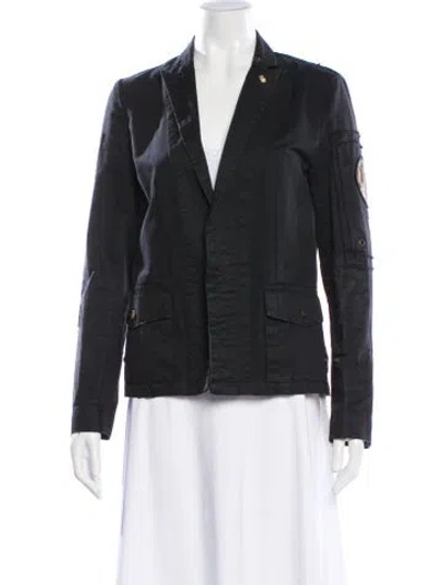 Pre-owned Zadig & Voltaire Blazer In Gray